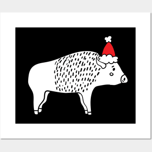 Christmas Buffalo Posters and Art